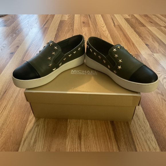 Star-Studded Michael Kors Slip-On Sneakers - Picture 3 of 6
